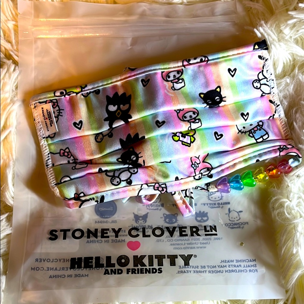 Hello Kitty and Friends Face Mask x Stoney Clover Ln ☘️- Multicolor